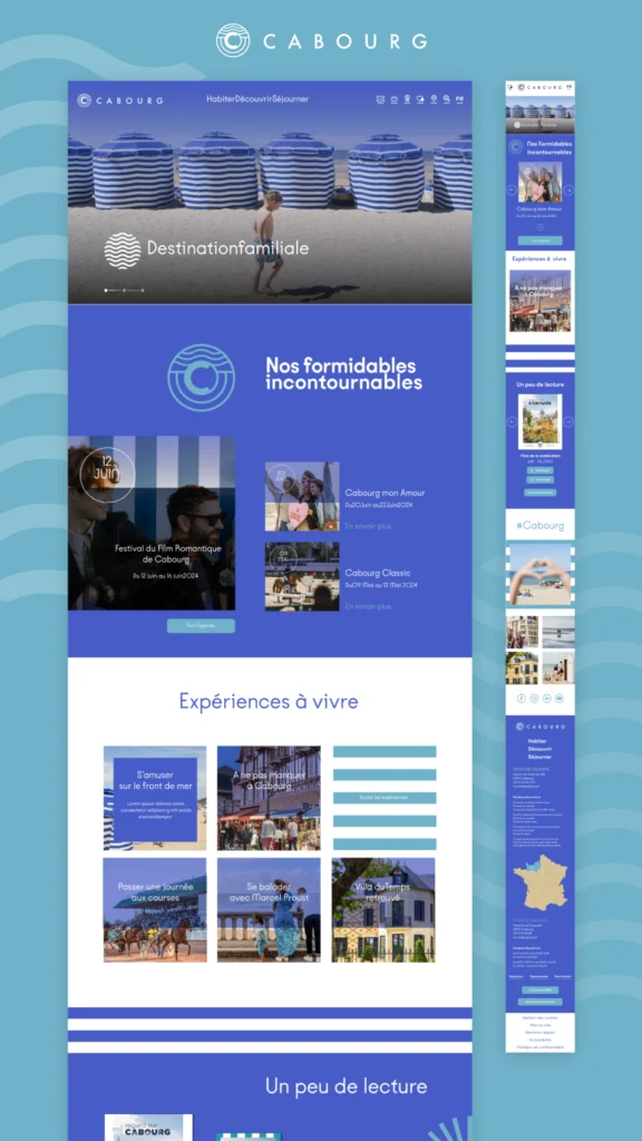 Capture du site Cabourg